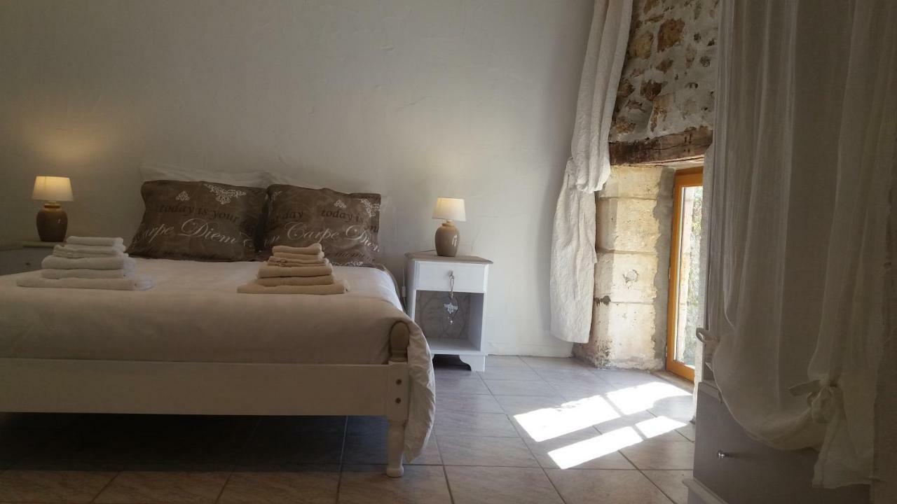 Le Gite Des Chambres De La Grange Cherval Bagian luar foto